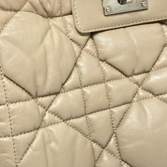 Dior Christian Tote Milly la Foret Beige Chain Shoulder Lambskin - Picture 14 of 15